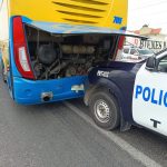 Policía Municipal de Tetla de la Solidaridad salva la vida de conductor de autobús y evita una tragedia sobre la carretera Apizaco–Tlaxco